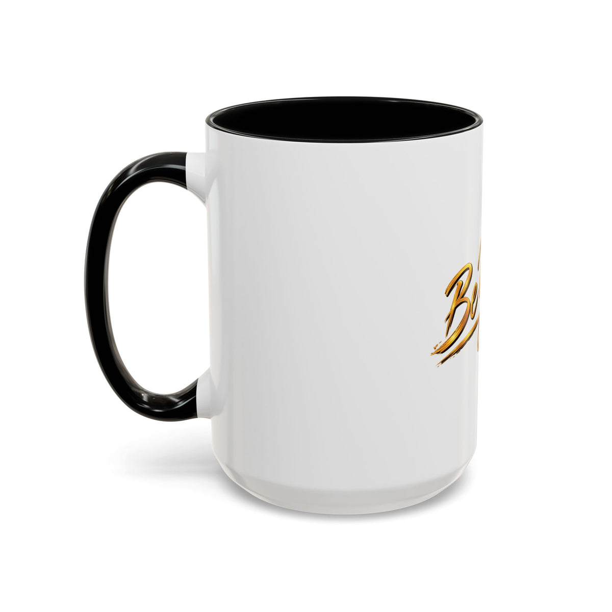Be You!™ Accent Coffee Mug – Motivational Ceramic Mug (11, 15oz)