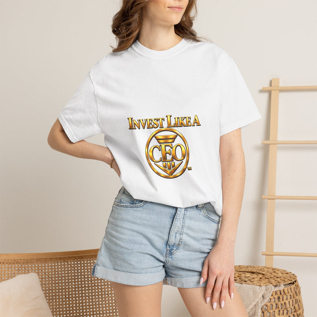 Invest Like A CEO™ Premium  Garment-Dyed T-Shirt