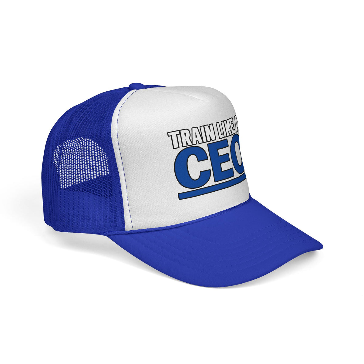Train Like A CEO™ Trucker Cap-Royal