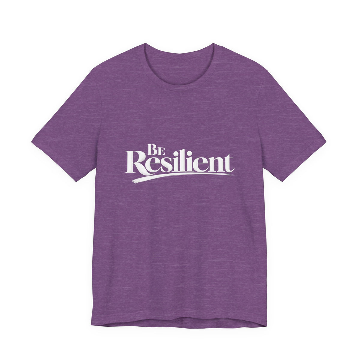 Be Resilient™ T-Shirt- Heather Purple