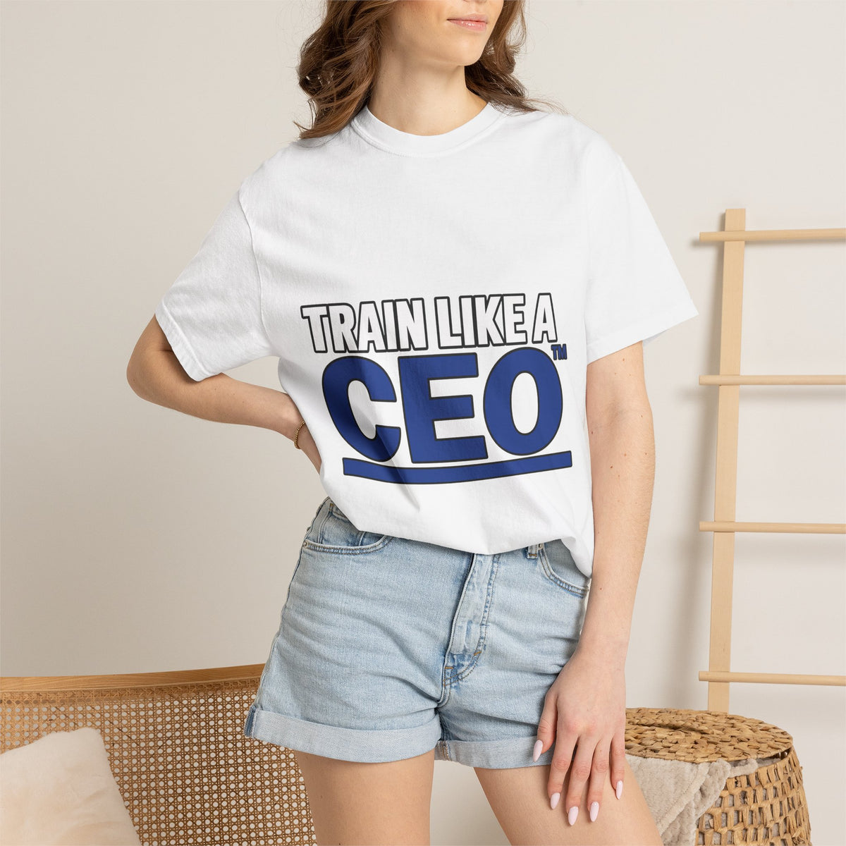 Train Like A CEO™ Premium Garment-Dyed T-Shirt