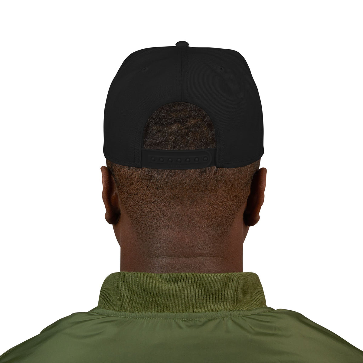 Think Like A CEO™ Embroidered Snapback Hat-Black