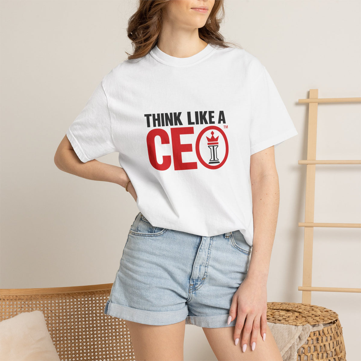 Think Like a CEO™ Premium  Garment-Dyed T-Shirt