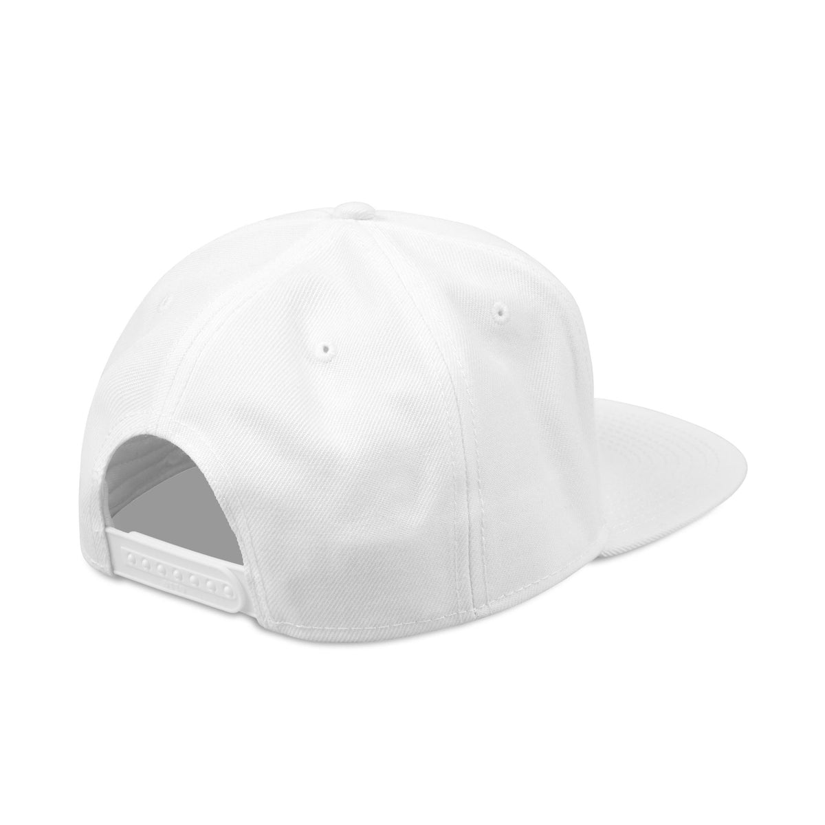 Think Like A CEO™ Embroidered Snapback Hat-White