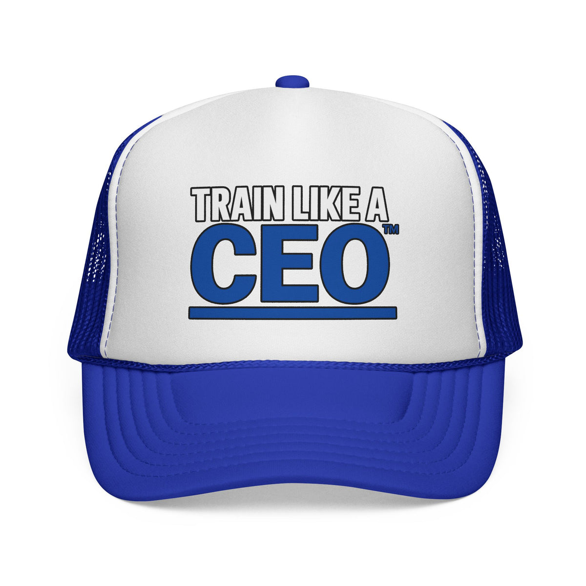 Train Like A CEO™ Trucker Cap-Royal