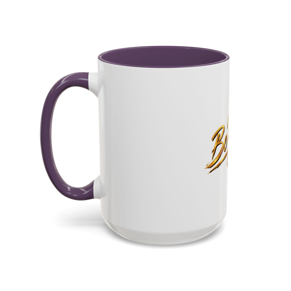 Be You!™ Accent Coffee Mug – Motivational Ceramic Mug (11, 15oz)