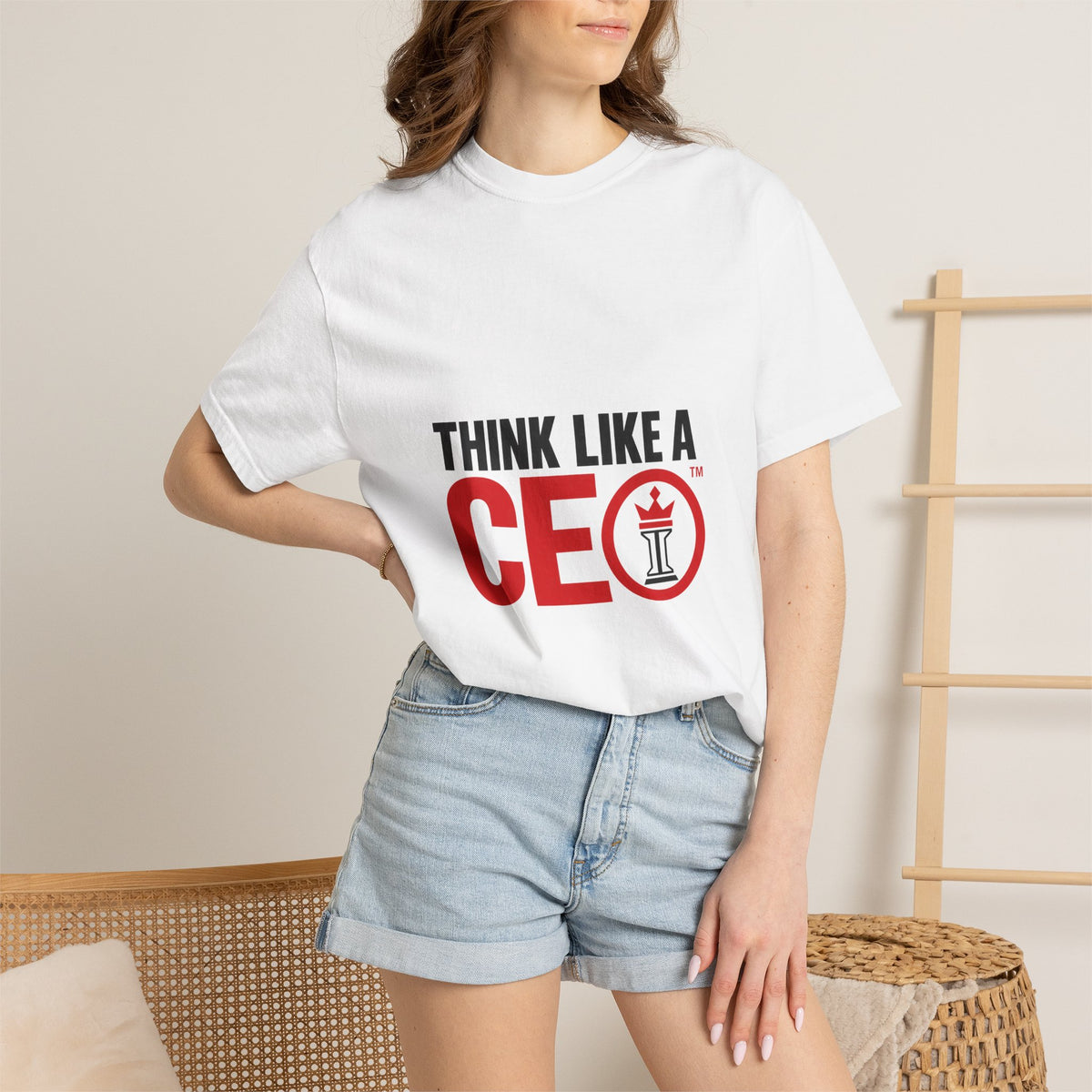 Think Like a CEO™ Premium  Garment-Dyed T-Shirt