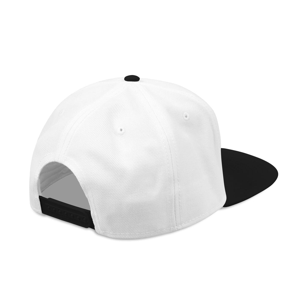 Think Like A CEO™ Embroidered Snapback Hat-Black/White