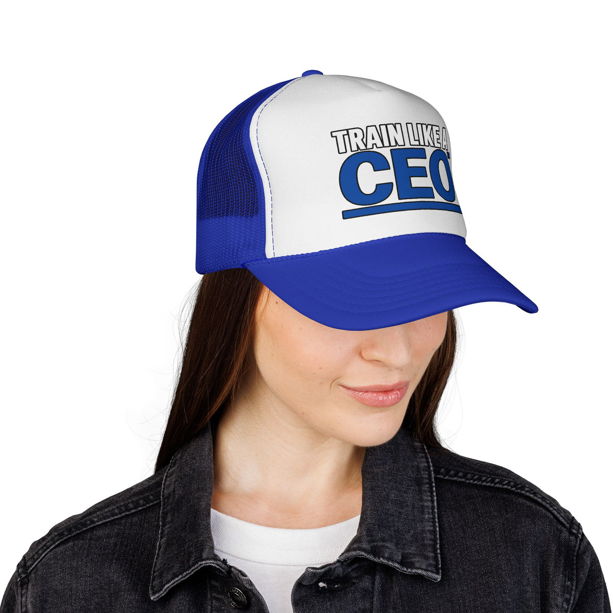Train Like A CEO™ Trucker Cap-Royal